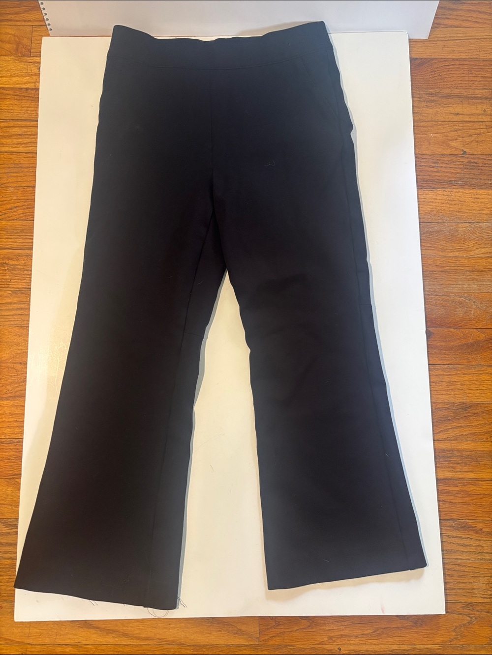 SPANX Black Boot-Cut Flare Pants